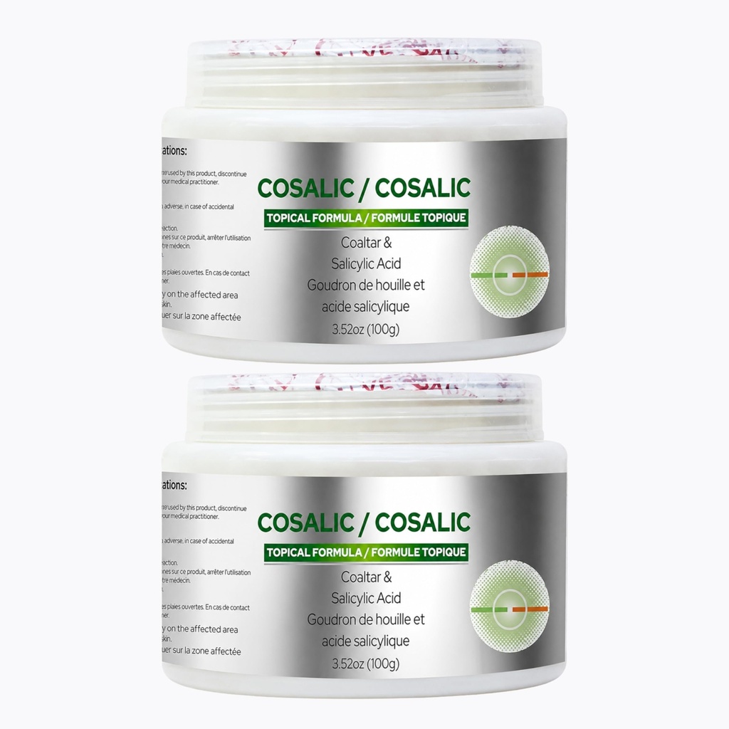 SALVE Psoriasis Coal Tar salicylsyre 100gm (Pack av 2)
