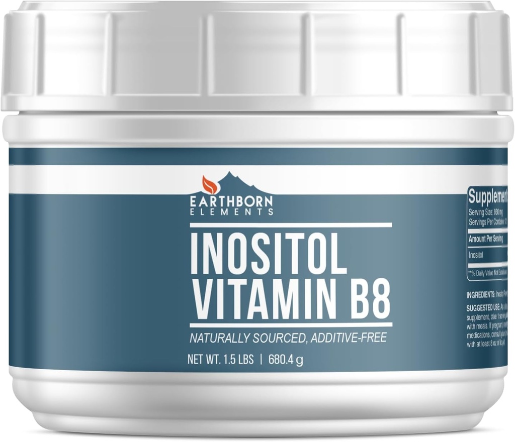 Jordfødte elementer Inositol (1,5 lb), vitamin B8, alltid ren
