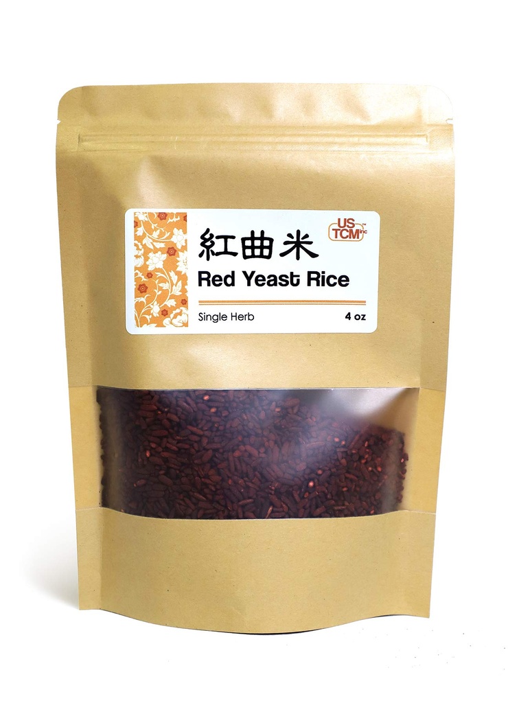 Ny emballasje rød yest ris 紅曲米 4 Oz merkevare: USTCM