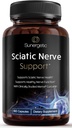 Sunergetic Premium Sciatic Nerve Støtte Formula - Sciatic Nerve Supplement med Benfotaimine, Alpha Lipoic Acid (ALA) & Meriva Turmeric - Støtter Sciatic Nerve Helse & Joint Comfort - 60 Kapsler