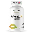Hallusa Naturlig – Selenium 60 tabletter, Antioksidant og immun støtte, hjerte helse – 60 dagers forsyning