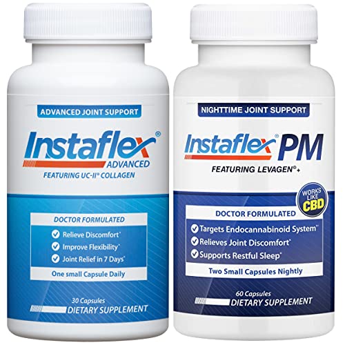 Instaflex Advanced Joint Support og PM Nighttime Joint & Sleep Support