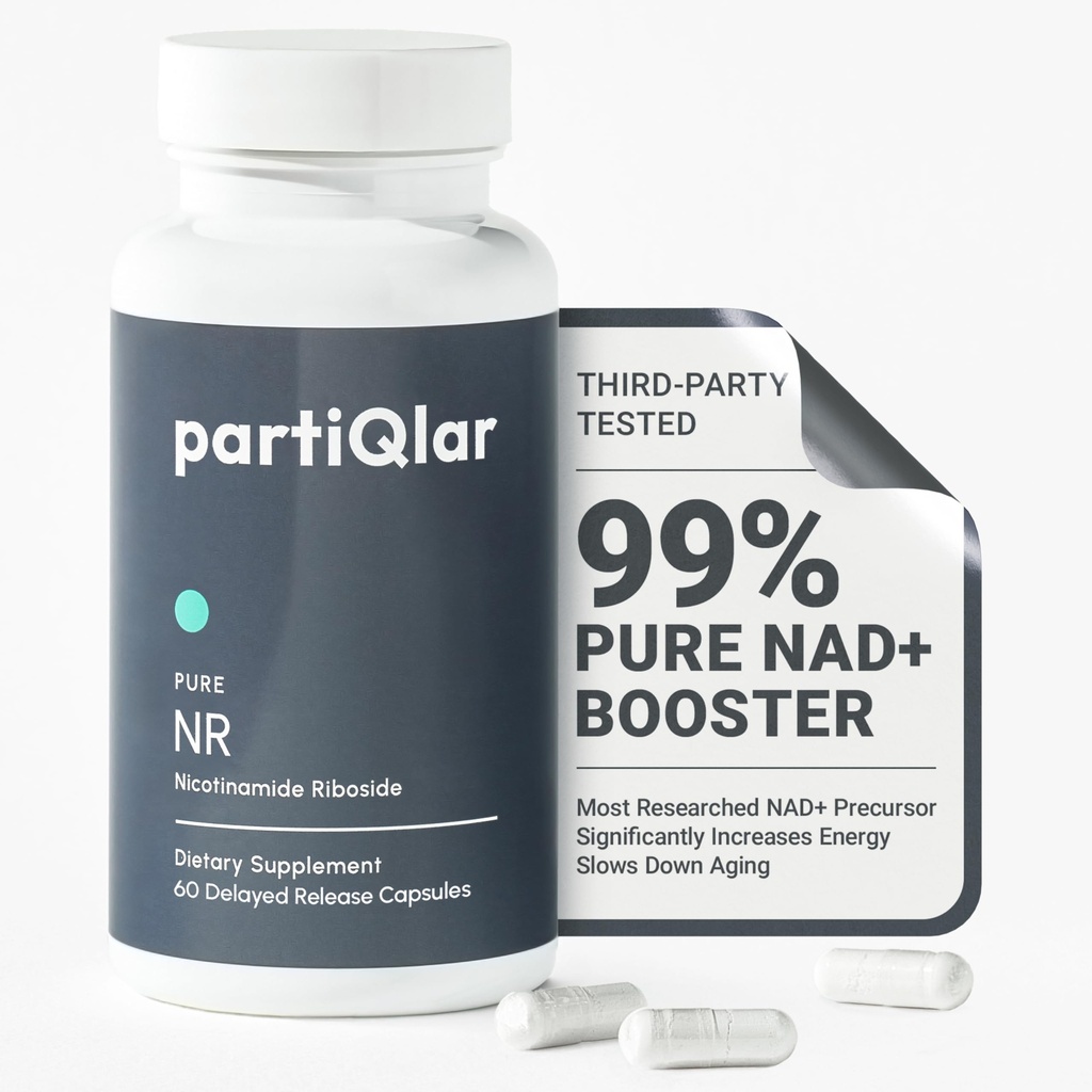 Nikotinamid Riboside (NR) 500mg – NR-tilskudd for cellehelse, anti-aldring, energi og metabolisme støtte – 2-måneders forsyning (60 kapsler)