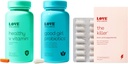Kjærlighets velvære Killer, god jente probiotika og sunne V-vitamin | Triple Threat Vaginal Suppository Kit | Fast-Active Vitaminer & Suppositories for Vaginal helse - Hjelper støtte Sunn Odor & pH