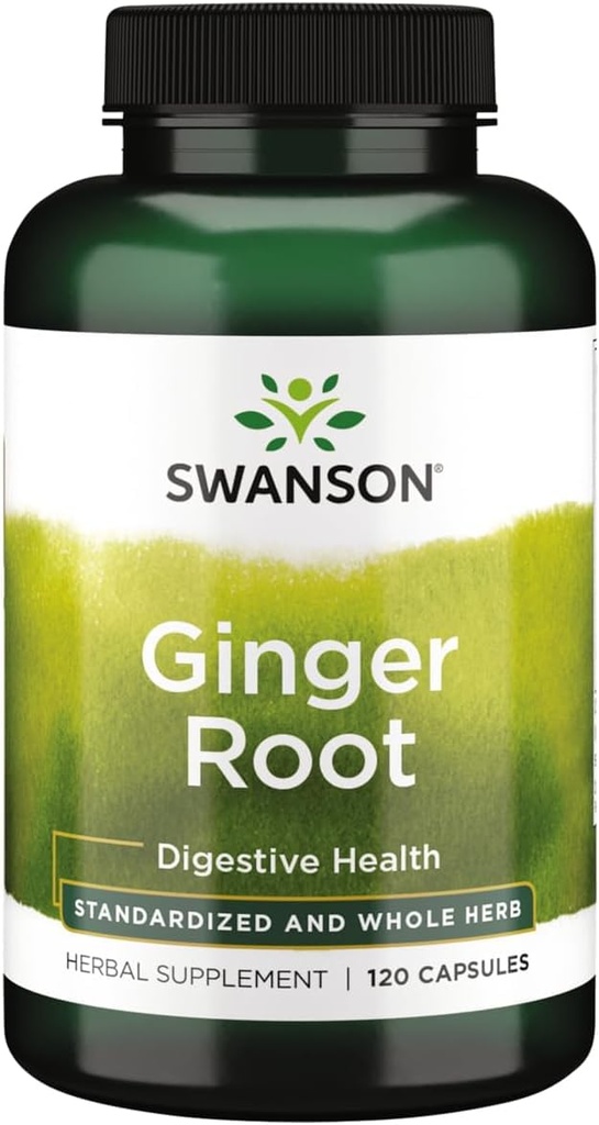 Swanson Ginger Root (standardisert) 250 Milligrams 120 Kapsler
