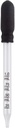 EZY DOSE Kids Straight-Tip øre- og øyemedisin Dropper For væske og medisin, 1ml Kapasitet Kalibrert Glass, Rubber Bulb, Leverer korrekt dose, Klar, BPA Gratis