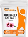 BulkSupplements.com Echinacea Extract Powder - Echinacea Extract, Herbal Supplement for immunstøtte - Vegansk & Glutenfri, 500 mg per servering, 1kg (2,2 lbs) (Pack of 1)
