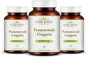 Punarnavadi Guggulu - støtter nyre- og leverhelse | fremmer flytende balanse og generell velvære | Ayurvedic Herbal Supplement | 180 tabletter