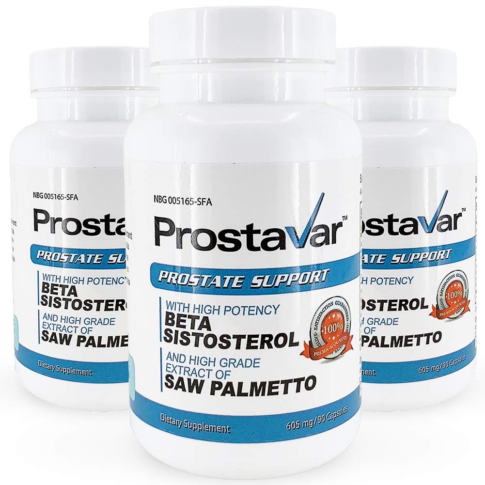 Prostata støtte med Saw Palmetto - 3 flasker