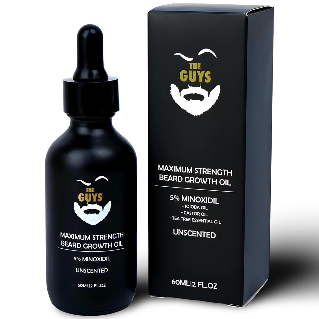 5 % Minoxidil Beard Growth Oil, 2 Ounce