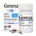 Genexa søvnologi for barn – 60 tabletter | Certified Organic & Non-GMO, Melatonin-fri, lege formulert, homøopatisk | søvnhjelp for barn