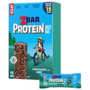 Zbar Protein - Sjokoladeflekket mynte - Crispy Snack Barer - laget med organisk havre - Ikke-GMO - 5g Protein - Glutenfri Protein Bars (15 Pack)