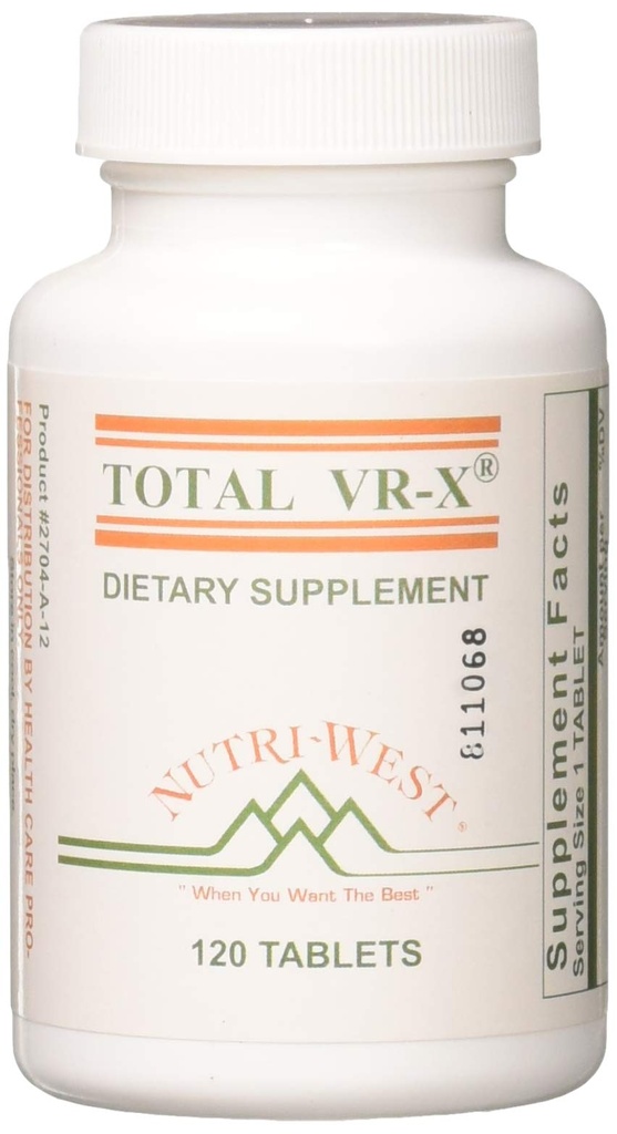 Nutri-West - Total VR-X - tidligere totalt Virx - 120
