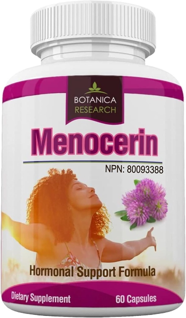 Menopause Relief Support For Hot Flashs Nights Sweats Hormonal Balance Støtte Supplement for kvinner Estrogen Wild Yam Svart Cohosh Vitaminer Lorice Root Herb Rød Clover Ekstract Chasteberry Pills