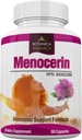 Menopause Relief Support For Hot Flashs Nights Sweats Hormonal Balance Støtte Supplement for kvinner Estrogen Wild Yam Svart Cohosh Vitaminer Lorice Root Herb Rød Clover Ekstract Chasteberry Pills