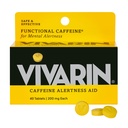 Vivarin, kaffepiller, 200 mg koffein per dose, trygt og effektivt hjelper deg å holde deg våken, ingen sukker, kalorier eller skjulte ingredienser, energitilskudd, 40 tabletter