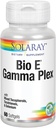 SOLARAY Bio Gamma Plex | Vitamin E med naturlig tokoferol blanding for sunn antioksidant støtte | 60 Softgels, 30 Serv