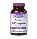 Blåbonnet Ernæring Stress Relief B Complex Grønnsaker Kapsler, Vitamin B6, B12, Biotin, Folat, Vegansk, Gluten & Soya & Melk Gratis, Kosher, Uslavored, 100 Count