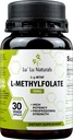 Lu'Lu Naturals L Metylfolat 15mg Aktivert Metyl Folat, Folinsyre, 5-mthf 30 Veggie Caps