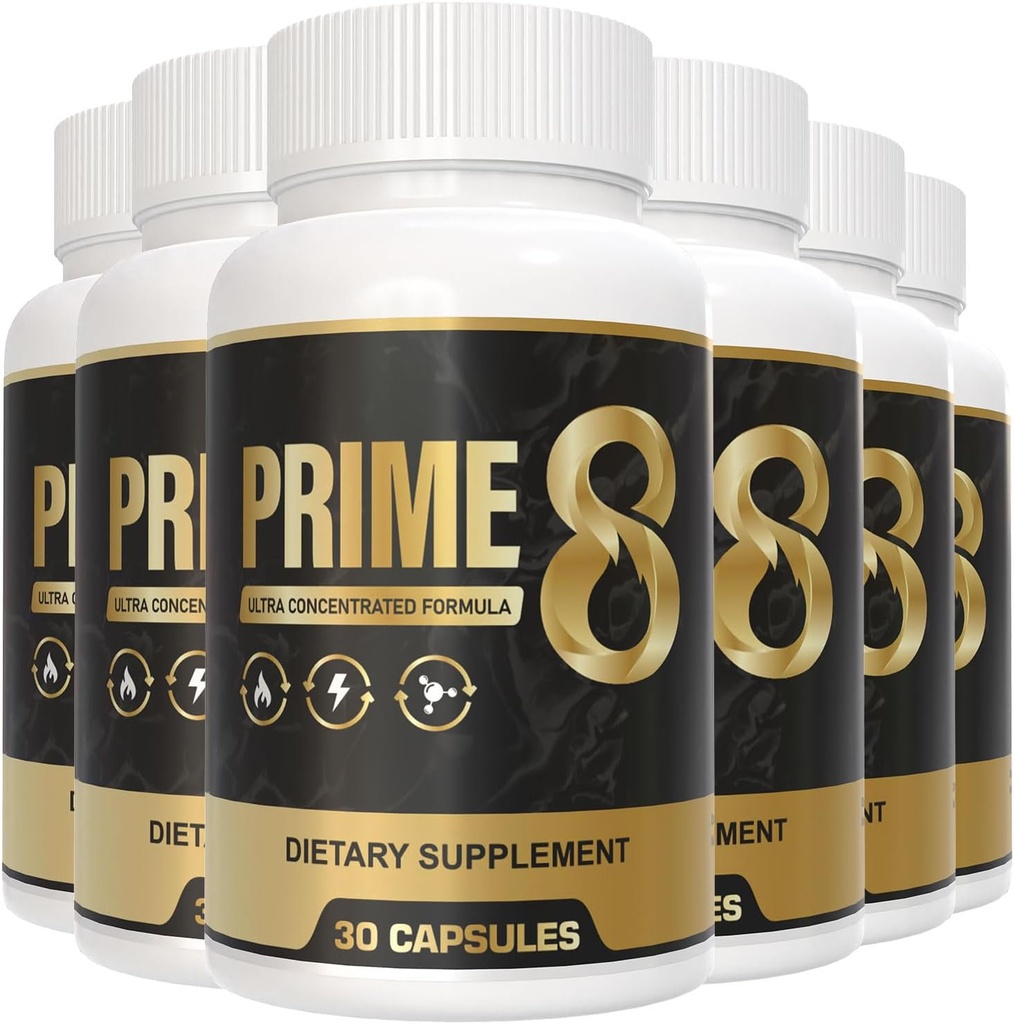 PRIME 8 100% Autentisk Original | Prime8 Offisiell formel (6 pakke) i 180 dager