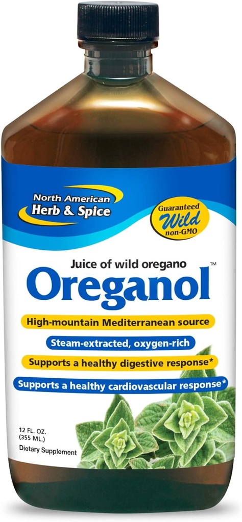 Nordamerikanske Herb and Spice, Juice of Oregano, 12 oz.