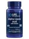 Alpha-Lipoic Acid med Biotin, for cellebeskyttelse, Universell antioksidant for lever og nerve helse, glutenfri, ikke-GMO, 60 kapsler