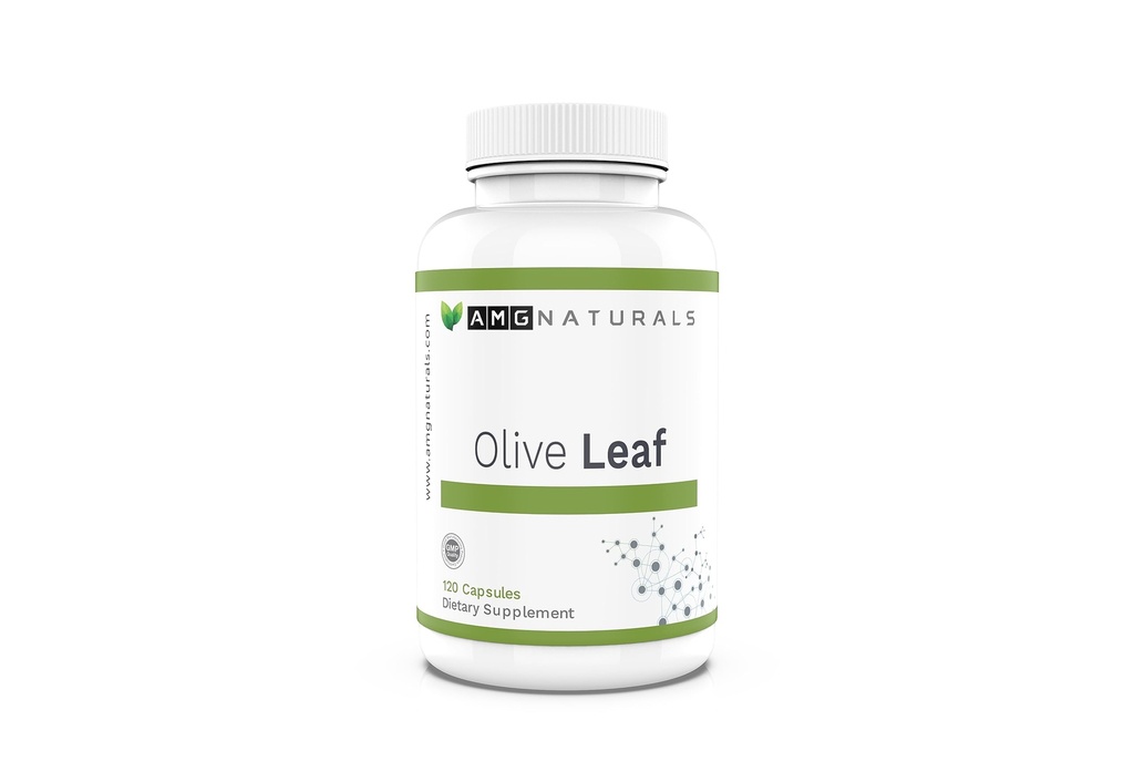 Olive Leaf - Ingen Binders, Ingen Fillers, Bare ren urtestøtte - 120 Kapsler