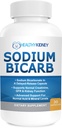 Natriumbikarbonat 650 Mg tabletter - forsinket frigivelse for normal nyrefunksjon - Baking Soda tabletter, Natriumpiller, Bikarbonato De Sodio para Tomar, Bikarbonat av Soda - 30 kapsler