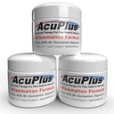 AkuPlus - Advanced Smerte lindring Topisk Anti Inflammatory Creme til Soothe Muscle & Joint Pain - Arthritis, Bursitis, & Tendonitis - Fast-Active Formula med naturlige ingredienser - 4 oz. hver, Pakke med 3
