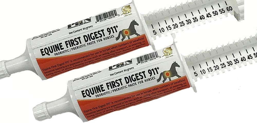 Equine First Digest 911+ Digestiv hjelp lim inn for hester