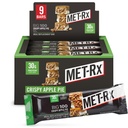 MET-Rx Big 100 Colossal Protein Bars, Crispy Apple Pie måltid erstatning barer, 9 greve