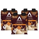 Atkins Café Caramel Iced Kaffe Flavored Protein Shake, høy proteinshake, lav glykemisk, lav carb og lav sukker, ketovennlig, Glutenfri, 12 greve