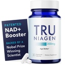 TRU NIAGEN Patentert NAD + Supplement for anti-aldring og celle regenerering, 300 mg niagen, 30 serveringer | Støtter cellulær energi, hjerne, muskel | Nicotinamid Riboside (NR) Ta 1 daglig | 1 flaske