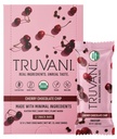 Truvani Plant Basert Snack Bars Cherry sjokolade Chip 12 Pack | 5g Protein | USDA organisk og vegansk | Den eneste baren | Dairy, Soja, og Glutenfri | Individuelt omringet