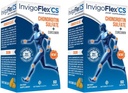 INVIGOFLEX Chondroitin Sulfate med gurkemeie curcumin ikke GMO for kne, hånd, rygg & Hip Premium Joint Supplement CS - 2 pakke
