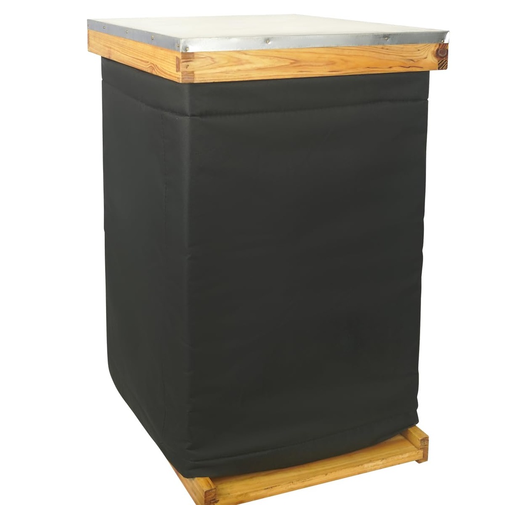Vinterbi Hive Wrap Beehive Wrap for vinterbi Hive Insulation Wrap Tykket Beehive Vinterbeskyttelse Cover 600D Oxford Isolert Deksel, Vanntett, Vindtett, Varme, Reusable, 81" x 26"