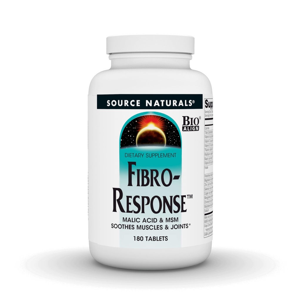 Kilde Naturals Fibro-Response Bio-Aligned Malic Acid & MSM,180 tabletter