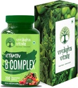 Generisk vitamin B kompleks 100% RDA - 200 tabletter / kapsler - B vitaminer Supplement (B1, B2, B3, B5, B6, B7, B9, B12), Grønn