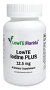 Iodine Plus 12,5 mg - 90 Vegetariske kapsler for energi, humør og sunn kroppsfunksjon | jodin Supplement for å styrke hår, negler, & tenner | Regulerer metabolisme
