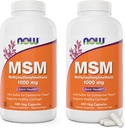Nå MSM 1000mg, 400 Veg Kapsler (pakke med 2) Metyl-Sulfonyl-Metan, laget i USA, Svovel Supplement, Ikke-GMO, Vegan/Vegetarian Vennlig