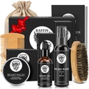 Mens Gaver - Beard Kit for menns selvpleie, Outfits menns Grooming Routine, jubileum bursdag | Julegaver for menn hans ektemann kjæreste pappa sønn venn bror, menn strømper Stuffers