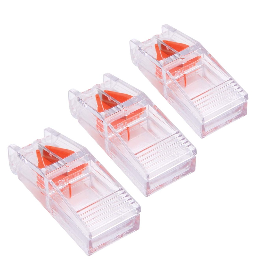 Apex Deluxe Piller - Piller Splitter med tilbaketrekkende Blade Guard - for å kutte små piller eller store piller i halve