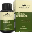 Generic Tribolas Gokhru-60 Gokshura tabletter 1000mg Ultra høy konsentrert 60% saponiner | Forbedrer Vigour | Tribulus terrestris | for både menn og kvinner (60 tabletter) (1)