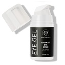 Eve Hansen Anti-Aging Eye Gel med peptider | Under-Eye Creme med plante stemceller, Hyaluronsyre, Vitamin E | Cruelty-Free, Vegan, laget i USA .5 oz