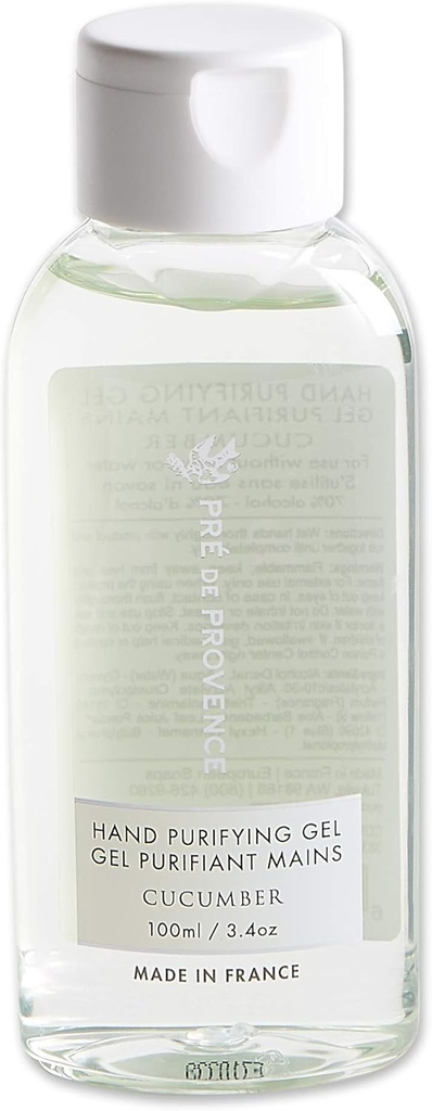 Pre de Provence Avansert alkoholbasert hånd Sanitizer Gel Moisturizes & Softens hender, 3.4 Fluid Ounces, Cucumber