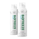 Biofreeze profesjonell styrke smerte lindring aerosolsprøyte, artritt smertestillende, kne & nedre rygg smertelindring, såre muskel relief, FSA kvalifisert, 2 pakke (4 FL OZ Biofreeze Menthol Spray)