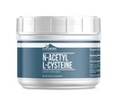 Jordborne elementer N-Acetyl L-cysteine (1,5 lb), kosttilskudd, forseglbar tub