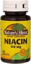 Naturens blanding Niacin 100 mg 100 mg 100 tabs