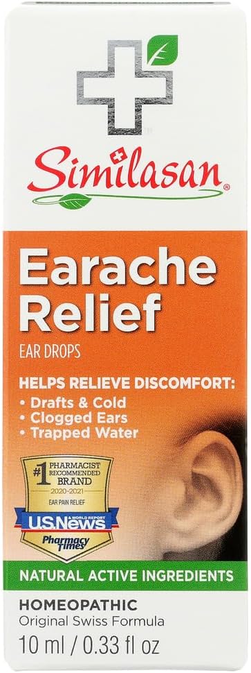 Similasan Earache Relief Ear Drops 10 ml (pakning med 2)