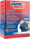 Hurtig relief Deluxe Reusable varme og kalde kompressor - liten fleksibel ispakke varm kald terapi pakke for elbow, kne og leddsmerter med justerbar rem, fryse eller mikrobølgeovn